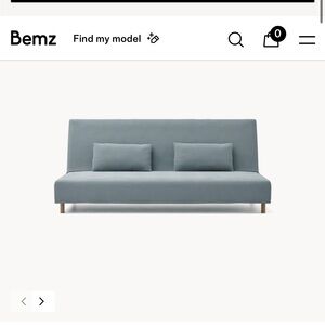 BEDDINGE sofa bed cover